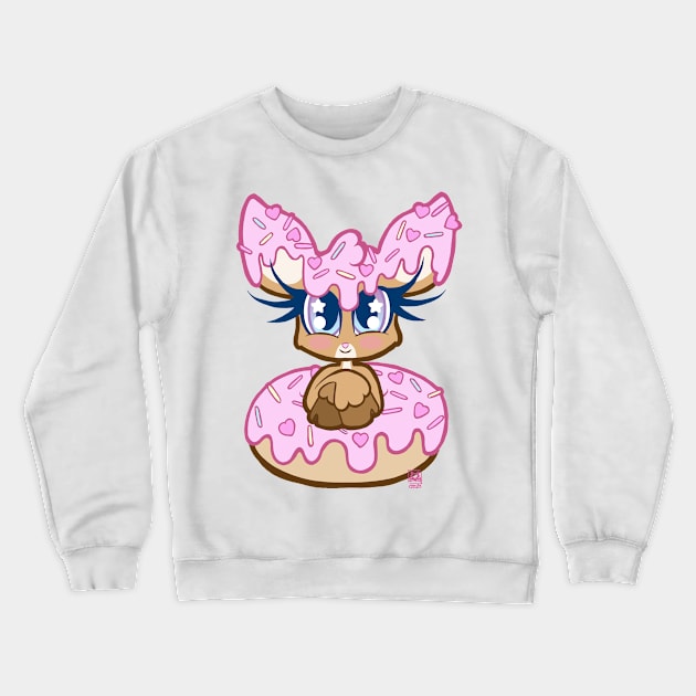 Doe-Nut Crewneck Sweatshirt by Von Plundercat